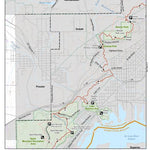 Superior Hiking Trail Association SHT Map A-4: West Duluth bundle exclusive