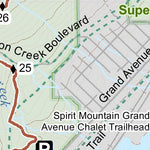 Superior Hiking Trail Association SHT Map A-4: West Duluth bundle exclusive