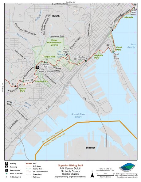 SHT Map A-5: Central Duluth Preview 1