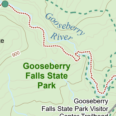 SHT Map C-3: Gooseberry Falls State Park Preview 3