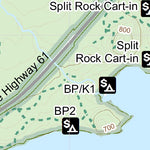 Superior Hiking Trail Association SHT Map C-4: Split Rock Lighthouse State Park bundle exclusive