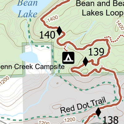 SHT Map C-6: Tettegouche State Park West Preview 3