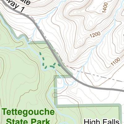 SHT Map C-7: Tettegouche State Park East Preview 3