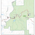 Superior Hiking Trail Association SHT Map D-4: George Crosby Manitou State Park bundle exclusive