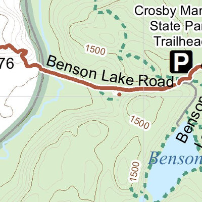 SHT Map D-4: George Crosby Manitou State Park Preview 3
