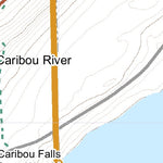 SHT Map D-5: Caribou River and Sugarloaf Pond Preview 2