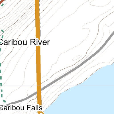 SHT Map D-5: Caribou River and Sugarloaf Pond Preview 2