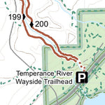 Superior Hiking Trail Association SHT Map E-1: Carlton and Britton Peaks bundle exclusive