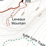 SHT Map E-2: Leveaux Mountain to Lutsen Preview 3