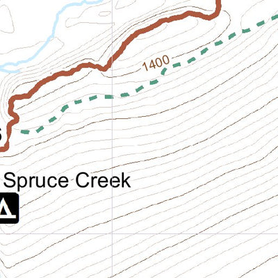 Superior Hiking Trail Association SHT Map E-4: Spruce Creek bundle exclusive