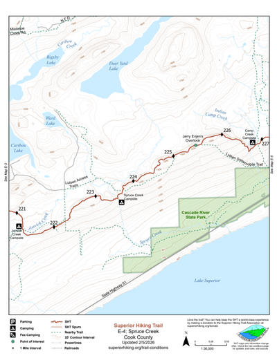 SHT Map E-4: Spruce Creek Preview 1