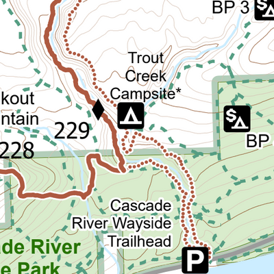 SHT Map E-5: Cascade River State Park Preview 3