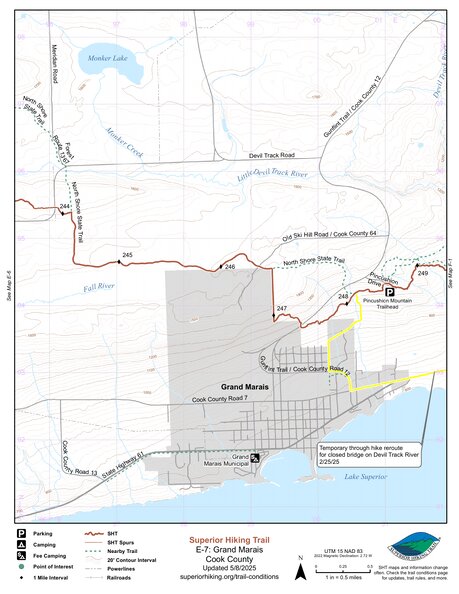 SHT Map E-7: Grand Marais Preview 1