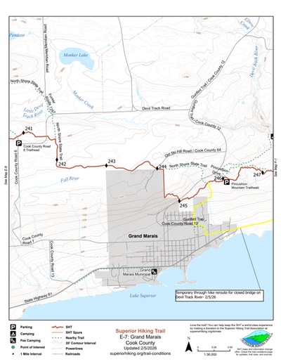 SHT Map E-7: Grand Marais Preview 1