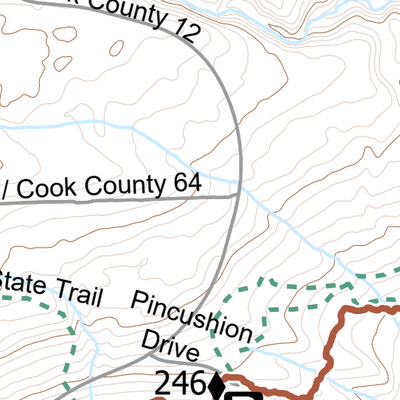 SHT Map F-1: Grand Marais and Devil Track River Preview 2