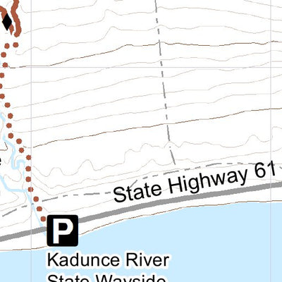 Superior Hiking Trail Association SHT Map F-3: Kadunce River and Lakewalk bundle exclusive