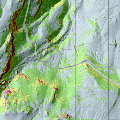 Better Slope Ski Maps - MAMMOTH (Lidar) Preview 2