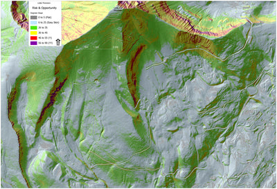 Better Slope Ski Maps - THE SOUTH FACE (Lidar!) Preview 1