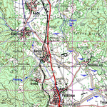 Surveying and Mapping Authority of the Republic of Slovenia Postojna (T504701A) digital map
