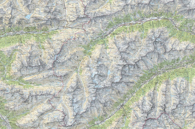 SwissTopo Arlberg, 1:50,000 digital map