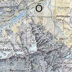 SwissTopo Arlberg, 1:50,000 digital map