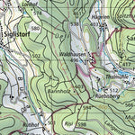 SwissTopo Baden, 1:50,000 digital map