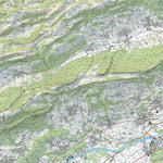 SwissTopo Balsthal, 1:25,000 digital map