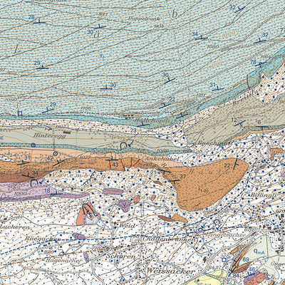 SwissTopo Balsthal, 1:25,000 GA digital map