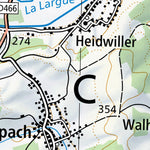 SwissTopo Basel, 1:100,000 digital map