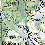 SwissTopo Basel, 1:100,000 digital map