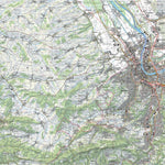 SwissTopo Basel, 1:50,000 digital map