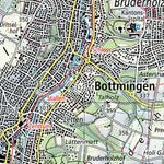 SwissTopo Basel, 1:50,000 digital map