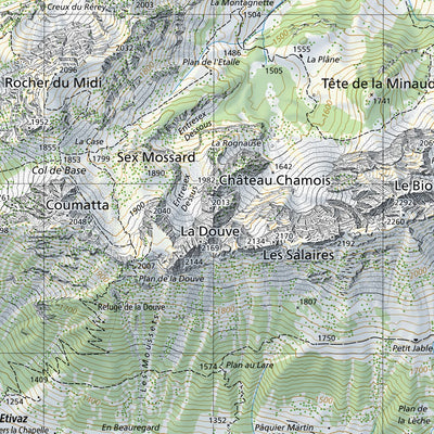 SwissTopo Basòdino, 1:25,000 digital map