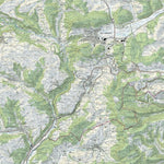 SwissTopo Beggingen, 1:25,000 digital map