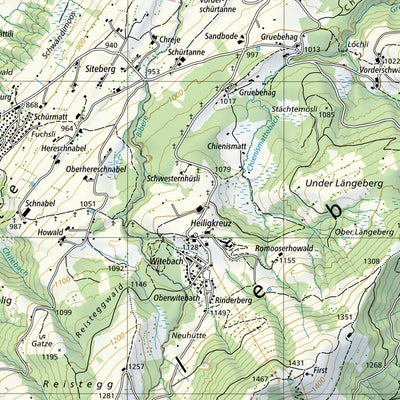 SwissTopo Bern, 1:25,000 digital map