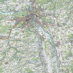 SwissTopo Bern, 1:50,000 digital map