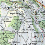 SwissTopo Bern, 1:50,000 digital map