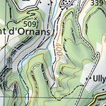 SwissTopo Besancon, 1:100,000 digital map