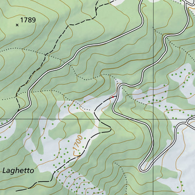 SwissTopo Blenio 1, 1:10,000 digital map