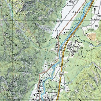 SwissTopo Bosco / Gurin, 1:25,000 digital map