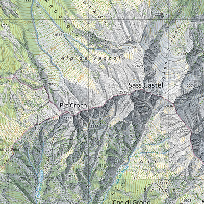 SwissTopo Bosco / Gurin, 1:25,000 digital map