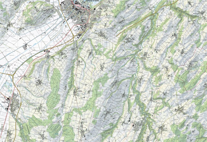 Brienz, 1:25,000 Map by SwissTopo | Avenza Maps