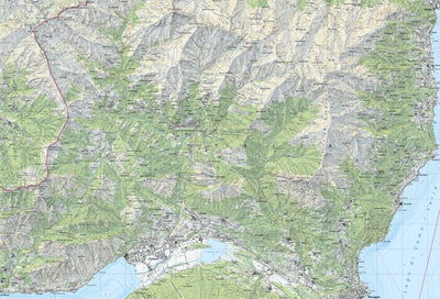 SwissTopo Brissago, 1:25,000 digital map