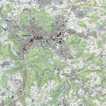 SwissTopo Bülach, 1:25,000 digital map