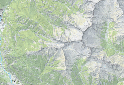 SwissTopo Cevio 2, 1:10,000 digital map