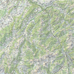 SwissTopo Chablais, 1:50,000 digital map