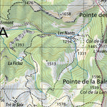 SwissTopo Chablais, 1:50,000 digital map