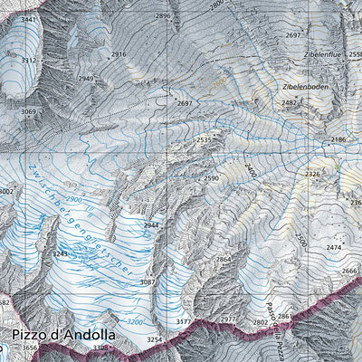 SwissTopo Chanrion, 1:25,000 digital map