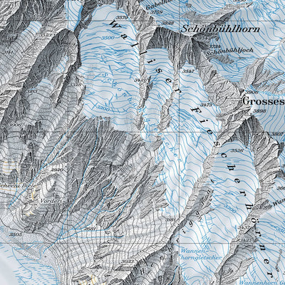 SwissTopo Château-d'Oex, 1:25,000 digital map