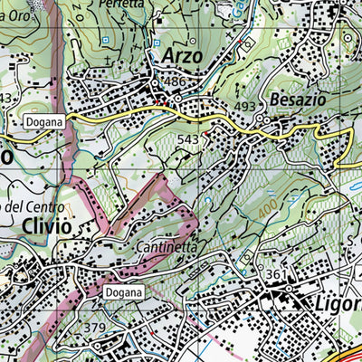 SwissTopo Chiasso, 1:50,000 digital map